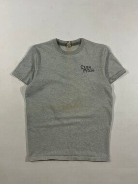 Vintage Y2K Ezra Fitch Abercrombie Heather Gray Logo Short Sleeve Tee